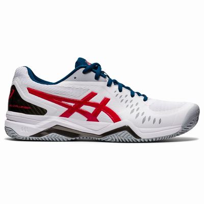 Férfi Asics Gel-Challenger 12 Clay Teniszcipő AS2608359 Fehér/Piros